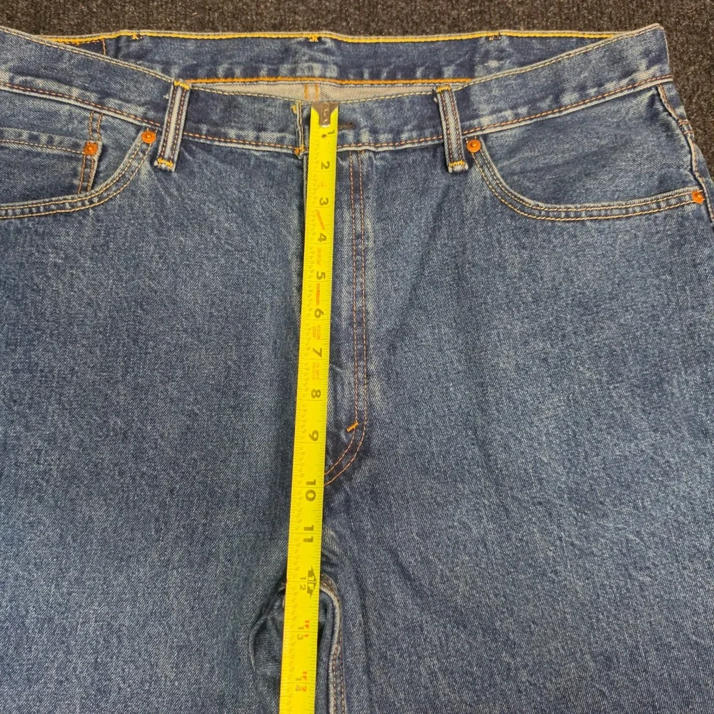 Levis 550 Relaxed Fit Jeans Mens 40x30 Medium Wash Blue Denim Tapered Leg